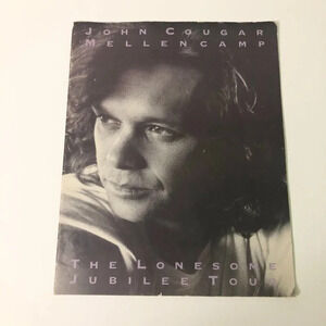 1988  John Cougar Mellencamp Lonesome Jubilee Tour Book Program